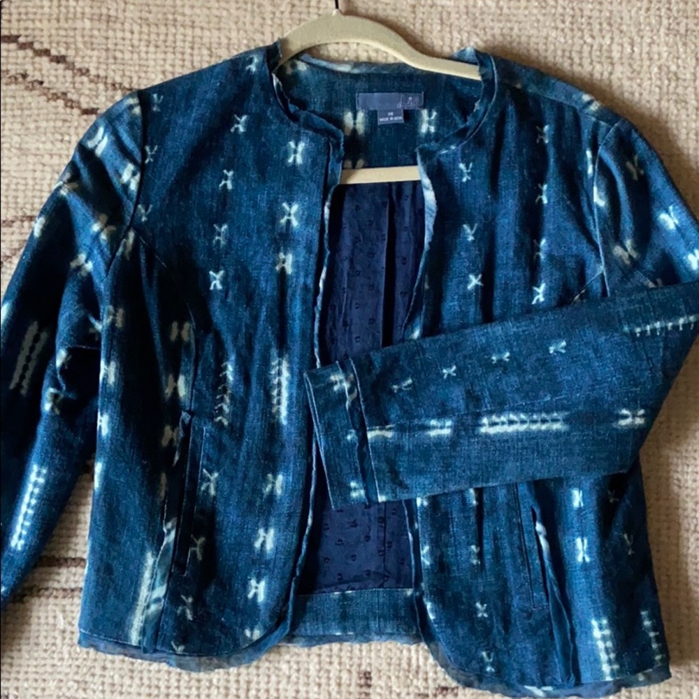 Anthropologie cropped jacket